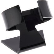 Plymor Black Acrylic Watch Display Stand, 2.75" W x 2" D x 3" H