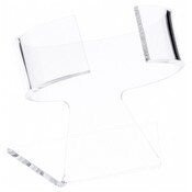 Plymor Clear Acrylic Watch Display Stand, 2.75" W x 2" D x 3" H