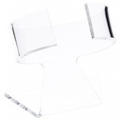 Plymor Clear Acrylic Watch Display Stand, 2.75" W x 2" D x 3" H
