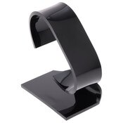 Plymor Black Acrylic Watch Display Stand, 1.75" W x 3" D x 3.75" H