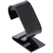 Plymor Black Acrylic Watch Display Stand, 1.5" W x 2.25" D x 3" H
