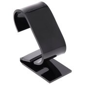 Plymor Black Acrylic Watch Display Stand, 1.5" W x 2.25" D x 3" H