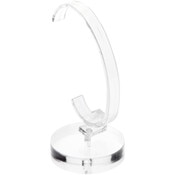 Plymor Clear Acrylic Watch Display Stand, 2" Round x 4" H