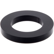 Plymor Black Acrylic Egg, Marble, Ball or Sphere Thin Display Holder Stand, 0.1875" H x 1.25" W