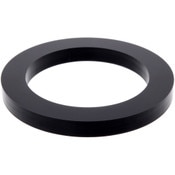 Plymor Black Acrylic Egg, Marble, Ball or Sphere Thin Display Holder Stand, 0.375" H x 3.5" W