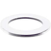 Plymor Clear Acrylic Egg, Marble, Ball or Sphere Thin Display Holder Stand, 0.375" H x 5" W
