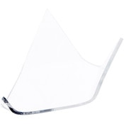 Plymor Clear Acrylic Display Stand Holder for Geode, Mineral or Crystal Cluster, 2" H x 3.375" W x 4.5" D