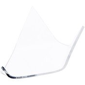Plymor Clear Acrylic Display Stand Holder for Geode, Mineral or Crystal Cluster, 2" H x 3.375" W x 4.5" D
