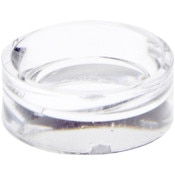 Plymor Clear Acrylic Egg, Marble, Ball or Sphere Display Holder Stand, 0.25" H x 0.625" W
