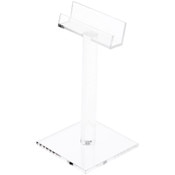 Plymor Clear Acrylic Square Display Stand for Eyeglass Frames, 5.5" H x 3" W x 3" D