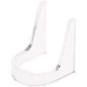 Plymor Clear Acrylic Pocket Watch Display Stand, 1.375" W x 1.5" D x 1.75" H