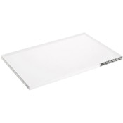 Plymor Clear Acrylic Rectangular Standard-Edge Display Base, 6" W x 4" D x 0.25" H