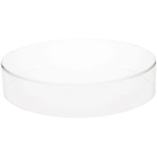 Plymor Clear Acrylic Round Cylinder Display Riser, 2" H x 10" D