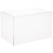 Plymor Clear Acrylic Display Case with No Base, 8" x 5" x 5"