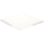 Plymor Clear Acrylic Base for Square Clear Acrylic Display Case, 5" x 5"