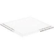 Plymor Clear Acrylic Base for Square Clear Acrylic Display Case, 7" x 7"