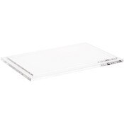 Plymor Clear Acrylic Base for Rectangular Clear Acrylic Display Case, 8" x 5"