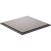 Plymor Black Acrylic Base for Square Clear Acrylic Display Case, 11" x 11"