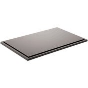 Plymor Black Acrylic Base for Rectangular Clear Acrylic Display Case, 14" x 9"
