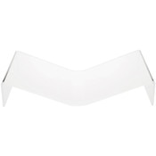 Plymor Clear Acrylic Open Book Display Stand, Flat, 16" W x 9" D x 3" H