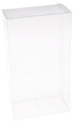 Plymor Clear Folding Action Figure Storage / Display Protector Box, 3.5" W x 2" D x 6.25" H, fits 5” – 5.75” Dolls or Figures