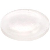 Adhesive Rubber Protective Feet - Round Clear .3"