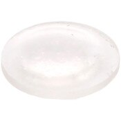 Adhesive Rubber Protective Feet - Round Clear .3"