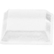 Adhesive Rubber Protective Feet - Square Clear .5"