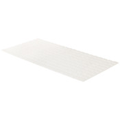 Adhesive Rubber Protective Feet - Square Clear .5"