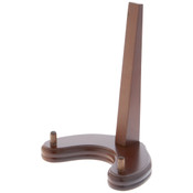 Bard's Walnut MDF Wood Plate Stand, 6.375" H x 5" W x 4" D (For Plates 7"-10")