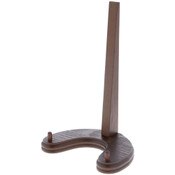 Bard's Walnut MDF Wood Plate Stand, 8.25" H x 5.5" W x 4.5" D (For Plates 9"-13")