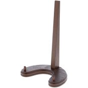 Bard's Walnut MDF Wood Plate Stand, 8.25" H x 5.5" W x 4.5" D (For Plates 9"-13")