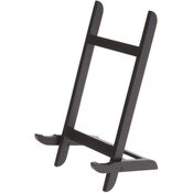 Bard's Folding Black Wood Easel Stand, 11.5" H x 5" W x 5" D