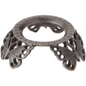 Bard's Pewter Egg Stand/Holder, Butterflies, 0.875" Diameter (Fits Hen Sized Eggs)