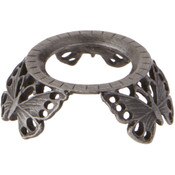 Bard's Pewter Egg Stand/Holder, Butterflies, 0.875" Diameter (Fits Hen Sized Eggs)