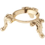 Bard's Gold-toned Egg Stand/Holder, Princess Ann, 0.875" Diameter (Fits Hen Sized Eggs)