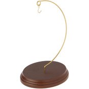 Bard's Fruitwood Ornament Stand, Medium, 6.5" H x 4" W x 3.375" D
