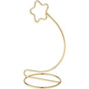 Bard's Star Gold-toned Ornament Stand, 6" H x 3" W x 3" D