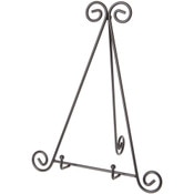 Bard's Black Metal Easel, 15" H x 12" W x 10" D (For 10.5" - 11.5" Plates)
