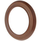 Bard's Walnut Wall Mountable Plate Frame, 10.25" H x 10.25" W x 0.875" D (For 7.5" - 8.25" Plates)