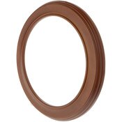 Bard's Walnut Wall Mountable Plate Frame, 12.25" H x 12.25" W x 0.875" D (For 9.25" - 10.25" Plates)