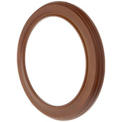 Bard's Walnut Wall Mountable Plate Frame, 12.25" H x 12.25" W x 0.875" D (For 9.25" - 10.25" Plates)