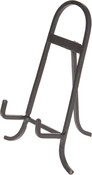 Black Wrought Iron Easel, 9.25" H x 6.25" W x 5" D