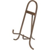 Bard's Antique Gold-toned Wrought Iron Easel, 8.75" H x 7" W x 4" D (For 7.5" - 12" Plates)