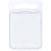Collecting Warehouse Clear Plastic Clamshell Package / Storage Container, 1.6875" H x 1.5" W x 0.75" D
