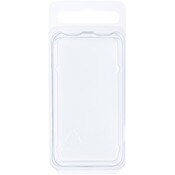 Collecting Warehouse Clear Plastic Clamshell Package / Storage Container, 2.3125" H x 1.1875" W x 0.6875" D