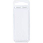 Collecting Warehouse Clear Plastic Clamshell Package / Storage Container, 2.9375" H x 1.25" W x 0.6875" D