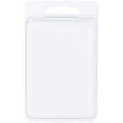 Collecting Warehouse Clear Plastic Clamshell Package / Storage Container, 3.4375" H x 2.375" W 0.9375" D