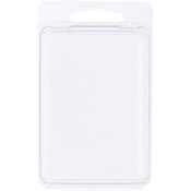 Collecting Warehouse Clear Plastic Clamshell Package / Storage Container, 3.4375" H x 2.375" W 0.9375" D