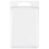 Collecting Warehouse Clear Plastic Clamshell Package / Storage Container, 3.38" H x 2.38" W x 1.25" D